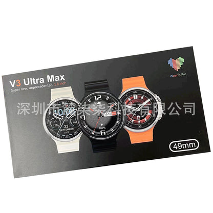 V3 Ultra Max Smartwatch NFC Bluetooth Call Outdoor Heart Rate Oxygen