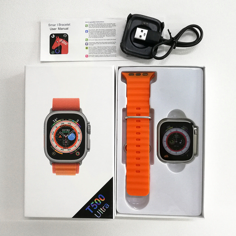 S8 Ultra Bluetooth Calling Health Monitoring Smart Watch