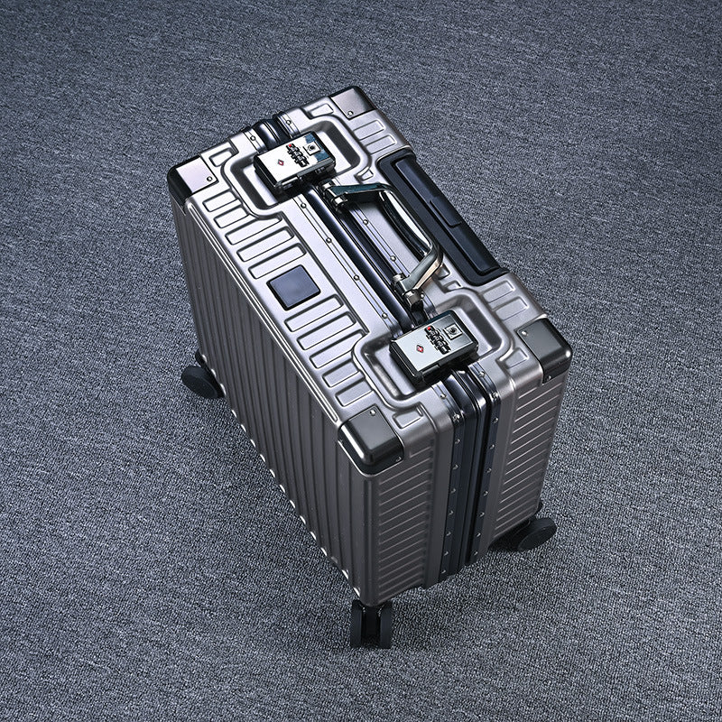 Aluminum frame trolley case 18 inches