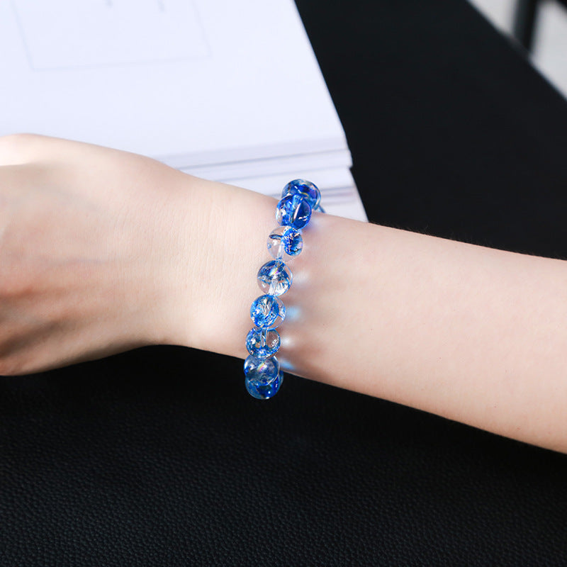 Acestra Blue Crystal Bracelet