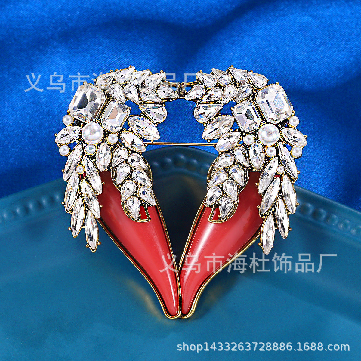 Angel Wings Accessory Brooch