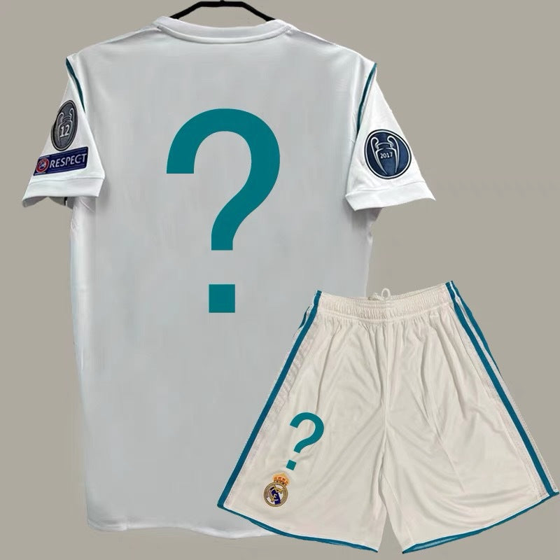 17-18 Champions League Home Away 7 Ronaldo Ramos 10 Modric Jersey