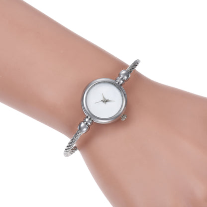 Wish new women's alloy wire bracelet watch