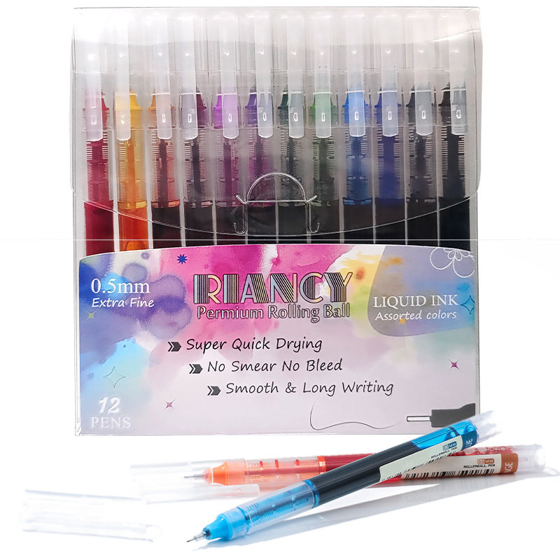 24 water-based painting rollerball pens