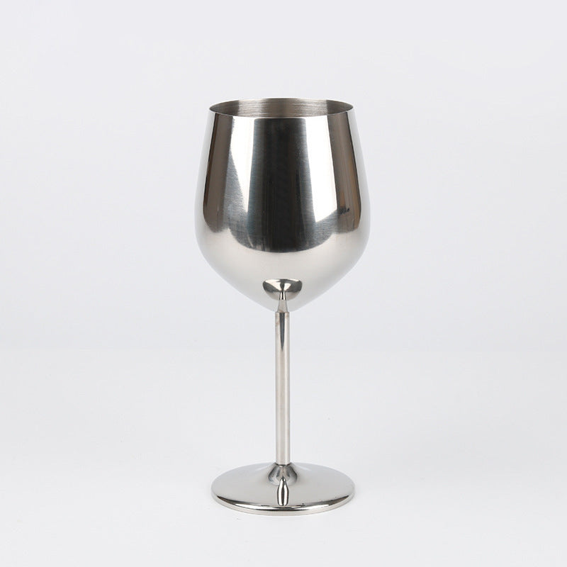 Stainless steel 304 tall wine glass