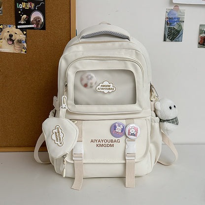 Schoolbag, lightweight backpack with large capacity