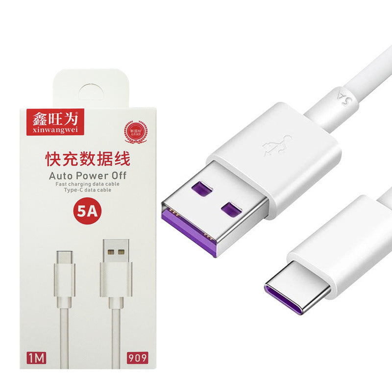 Cable de datos USB Android Tipo C Huawei Apple Carga rápida