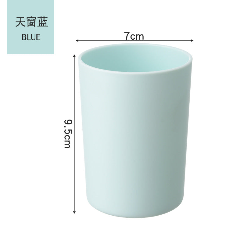 Round Couple's Mouthwash Cup, Toothbrushing Cup