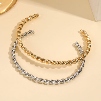 Fashion Metal Twist Bracelet