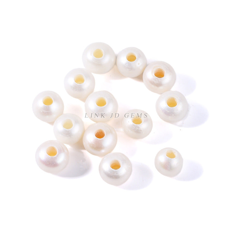 8-9Mm natural freshwater macroporous pearl loose beads