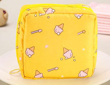 Cute Cartoon Menstrual Pad Organizer