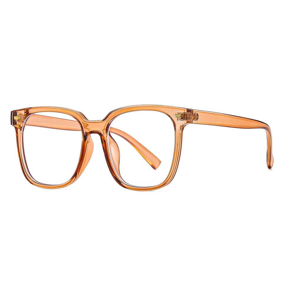 Retro Black Frame Square Prescription Glasses