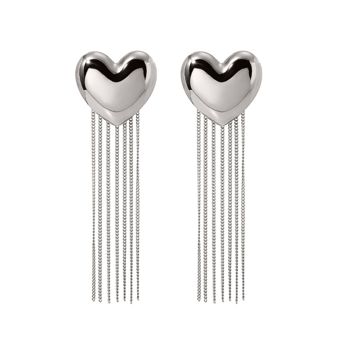 Tassel Heart Earrings