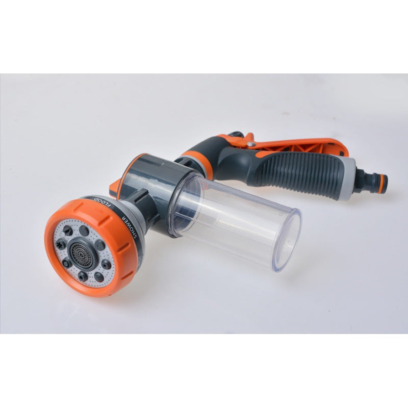 8 function laced foam water gun