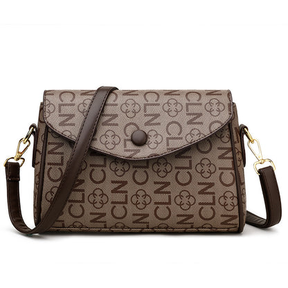 Retro shoulder crossbody small square bag