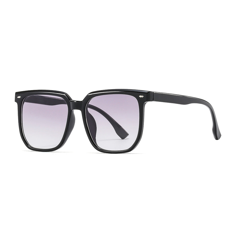 Black Frame Brown Gradient Sunglasses