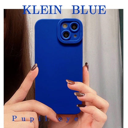 Klein Blue Case iPhone15 8P XR Angel Eye Full Solid Cover