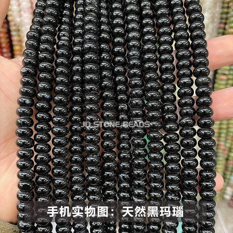 8 * 4Mm natural stone chalcedony abacus beads loose beads