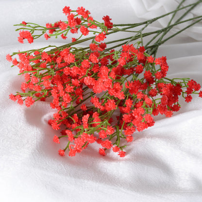 Three-forked baby's breath plastic artificial flower