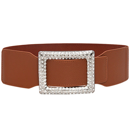 Women's Slim Wide Belt Women