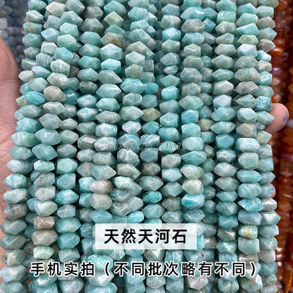 6 * 10Mm jade gravel angle of attack amorphous beads loose beads