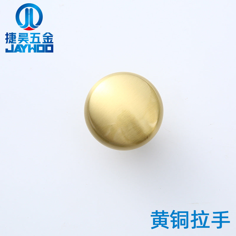 Gold cabinet brass handle