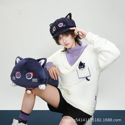 Wanderer Fantasy Cat Octagonal Beret