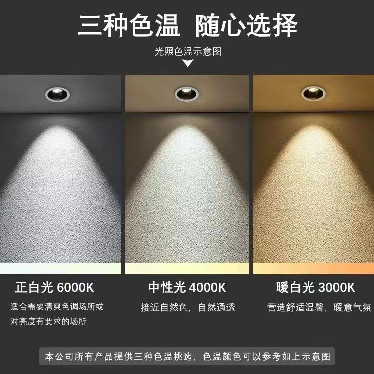 Living room ceiling eye protection lamp