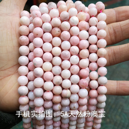 Natural White Opal Beads