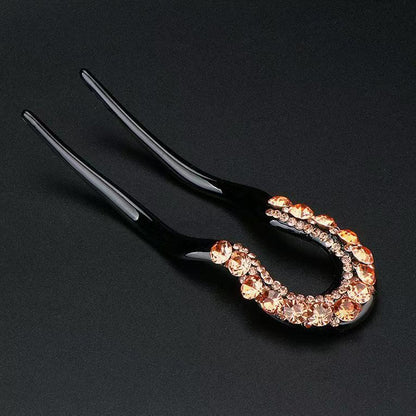 The hairpin is sweet and elegant