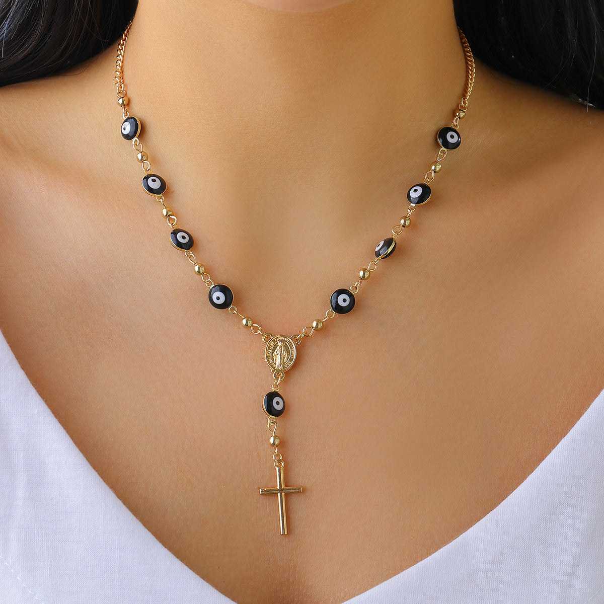 Devil's Eye Chain Necklace