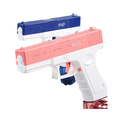 High Capacity Rechargeable Glock-style Children's Water Gun with External Connection