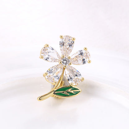 Zircon Corsage Versatile Pin