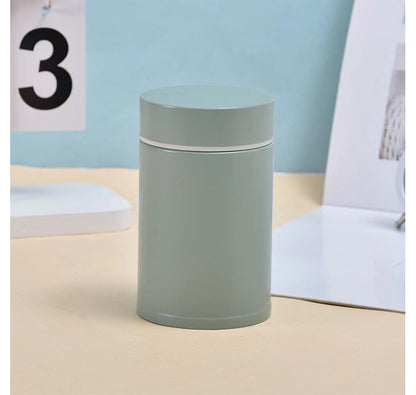 Solid color matte thermos cup