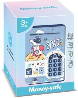 StellaLou Money Bank, Children's Storage Savings Box with Password for Boys and Girls