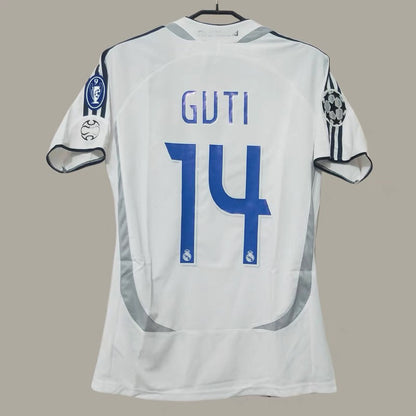 06-07 Real Madrid Retro Home Away Ronaldo Beckham Ra¨²l Guti Jersey