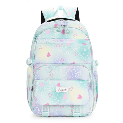 Large capacity student backpack