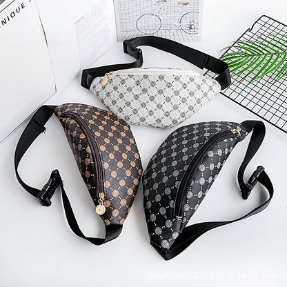 Versatile Fashion Printed Breast Bag