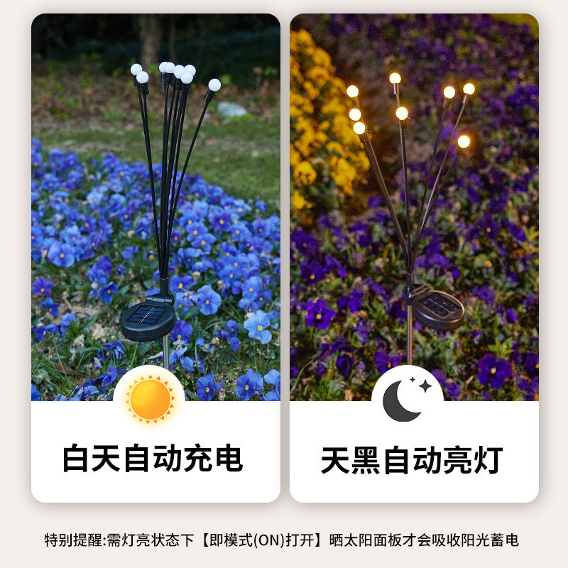 Outdoor lawn light string garden landscape light