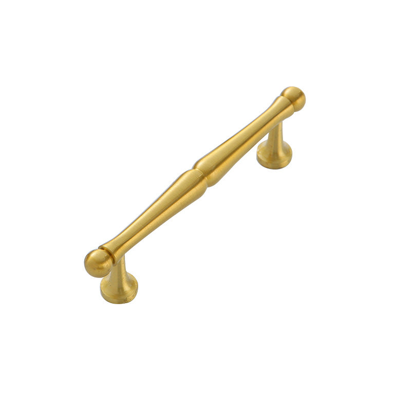 Brass handle for French cabinet door