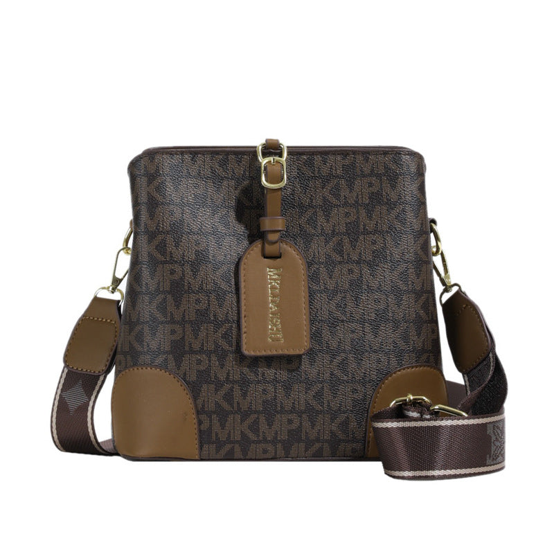 Popular printed letters large capacity bag female