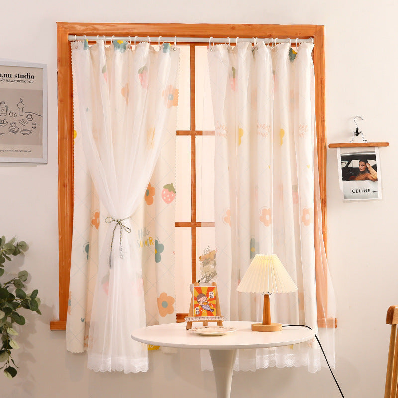 No-Punch Curtain Rings, Ready-Made Sheer Curtains