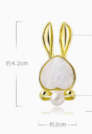 Exquisite Rabbit Brooch