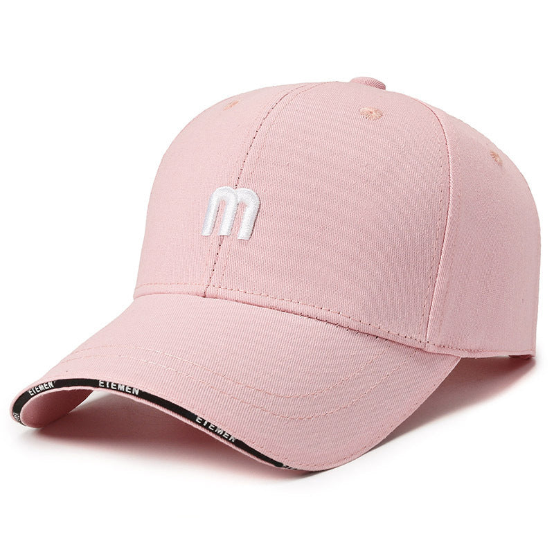 Gorra de pico de pato minimalista y versátil para todas las estaciones 