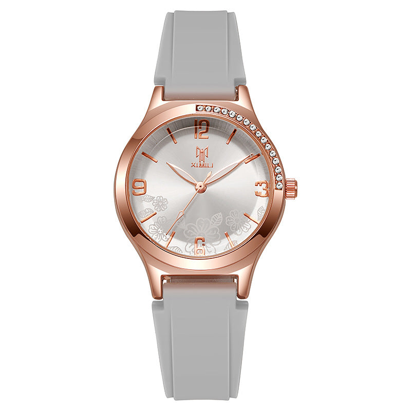 Campus Style Watch Womens Student Silicone High-Value