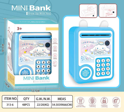 Fingerprint Money Bank, Password Safe for Boys and Girls