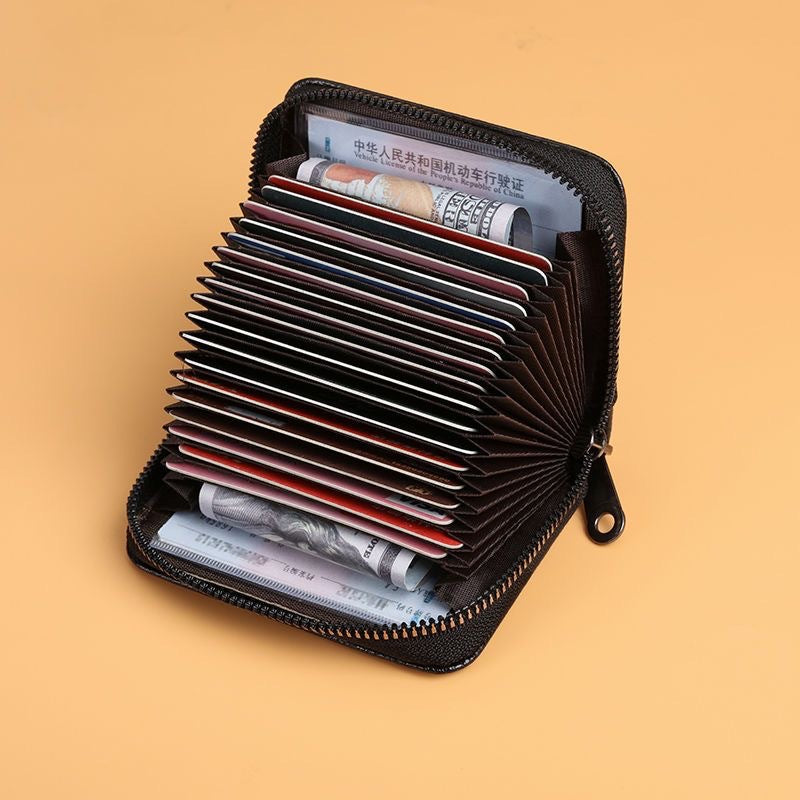 Ultra-thin card cover, small women's card bag, wallet.