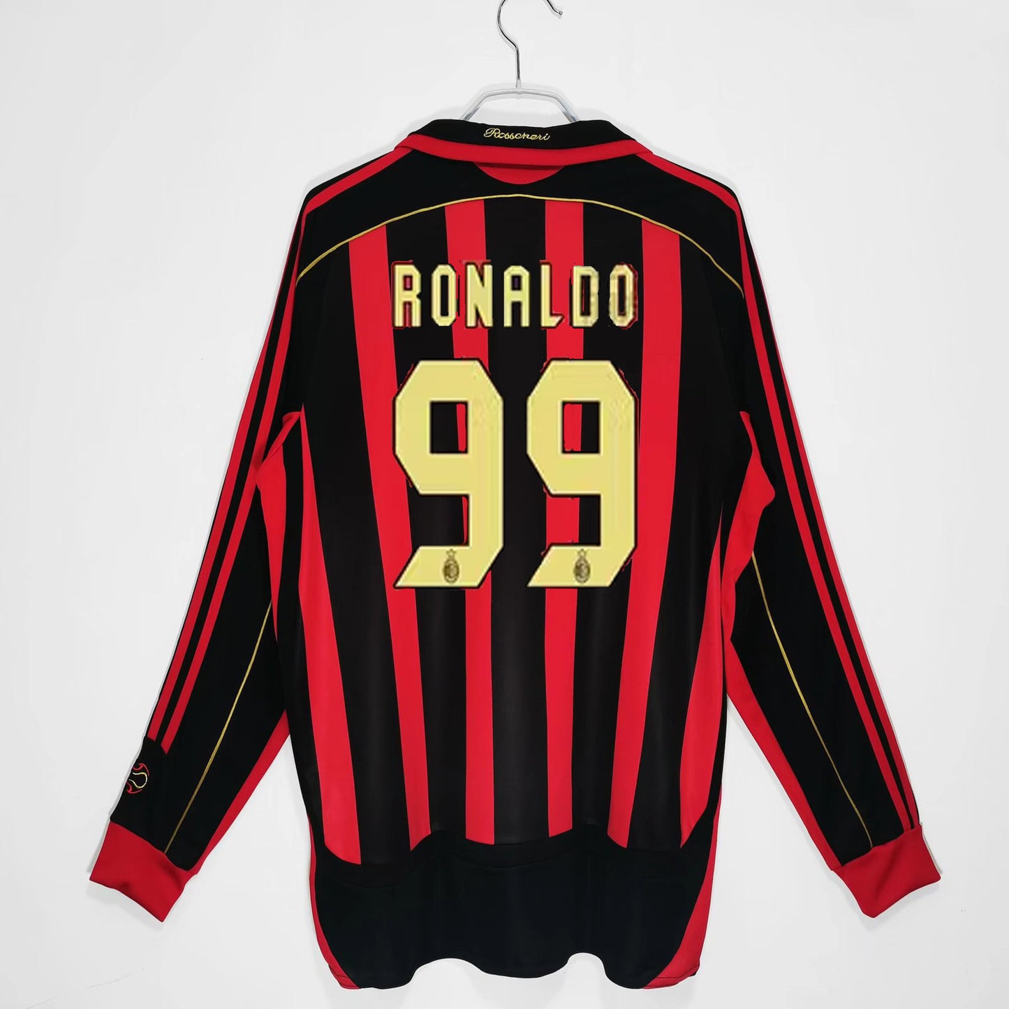 06-07 AC Milan Retro Final Home Away Long Short Sleeve