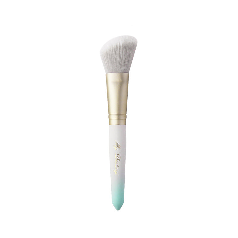 MyDestiny Ice White 9-Piece Makeup Brush Set