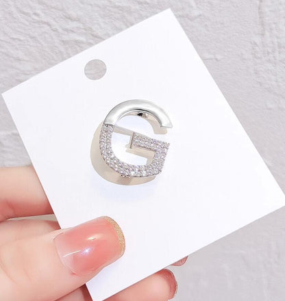 Letter G Brooch